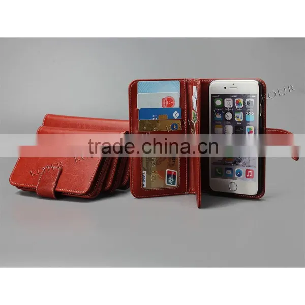 Hot Leather Wallet Phone Case For IPhone 6s photo-2