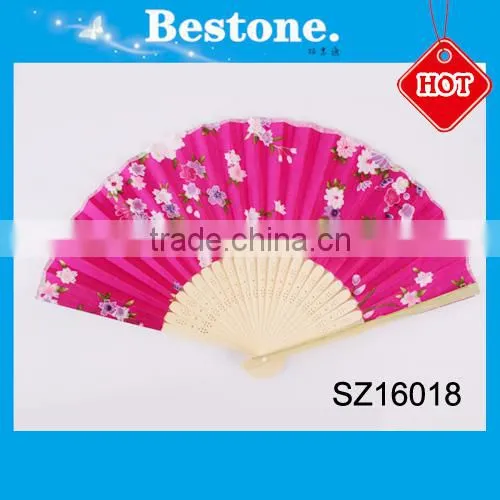 Hot Sale Popular Souvenir Wooden Fold Hand Fan photo-3