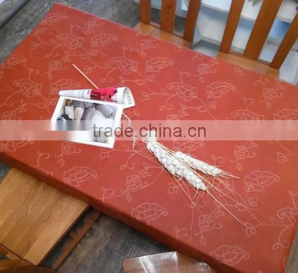 Embroidered Table Cloth/ Embroided Table Cover / Custom Table Cloth/embroidered Tablecloth