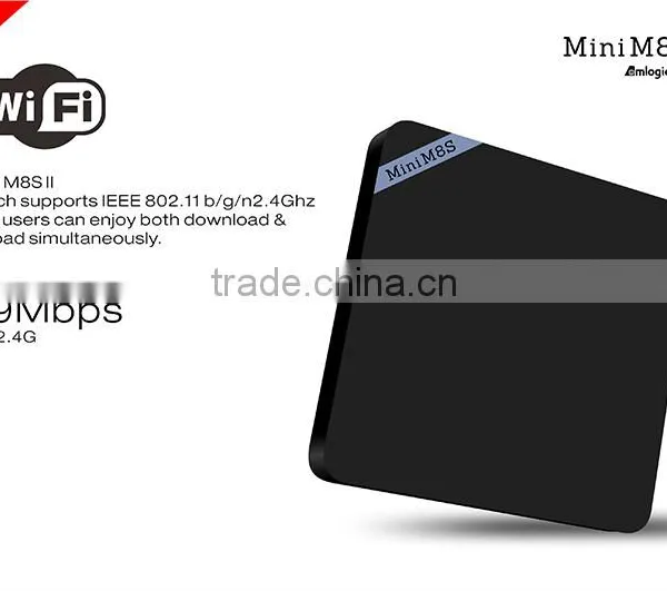 Newst Android 6.0 tv Box With Amlogic S905X 2GB Ram 8GB Rom Mini M8S Updated Version 2.0 Mini M8S II Media Player photo-2