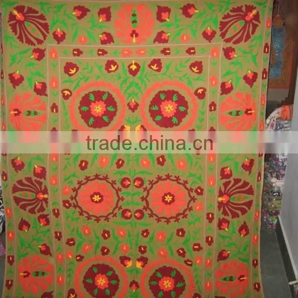 Wholesale Lots Of~Antique Uzbek Suzani Embriodery Home Decorative Throws~At Highly Discounted Prices photo-4