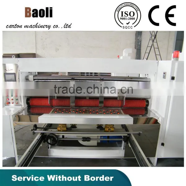 High Efficiency Die Cutting Creasing Machine for Corrugated Paperboard photo-3