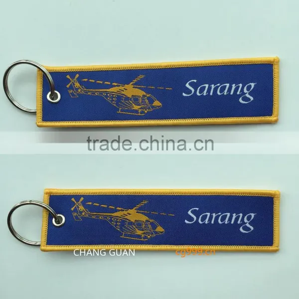 The Cheap Personalized Woven Label Key Chains photo-2