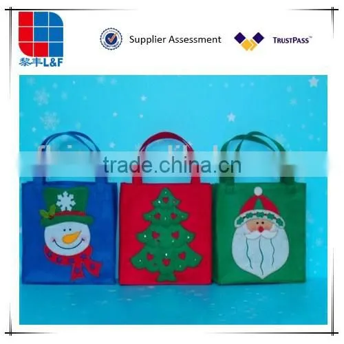 2015 Custom Design Fantastic Decorative ,Christmas Felt Bag