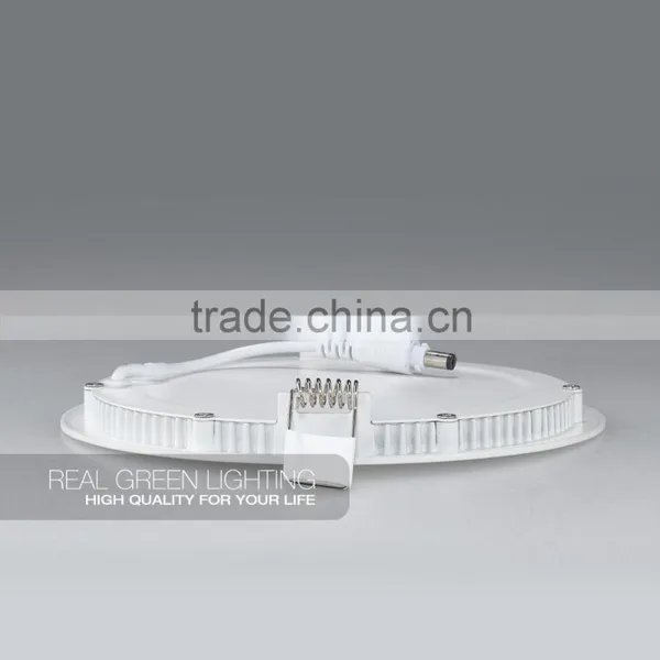 Dimmable LED Panel Light 30Pcs LEDs 6W Surface Mounted Panel Light Adjusted Round Shape photo-3