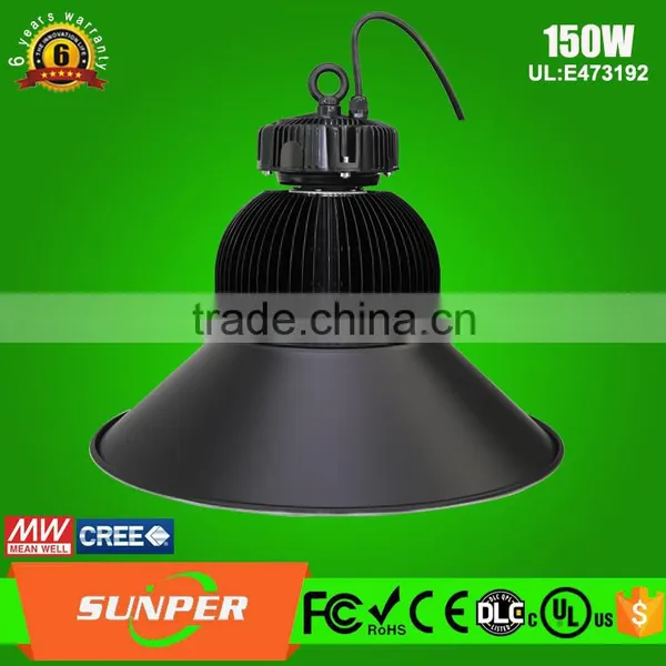 New Product 130lm/w 100w 150w 200w UFO Led High Bay Nichia Led Chip and Meanwell Driver photo-4
