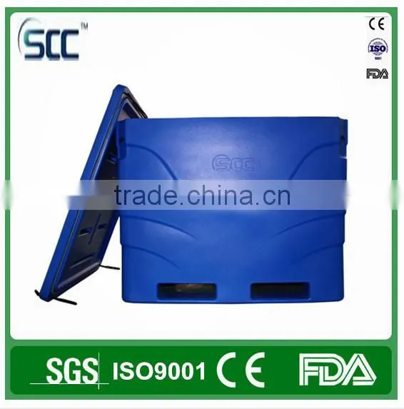 1000L Size Large Plastic Tubs, Insulated Rotomold Fish Bins, Fish Container Storage photo-2