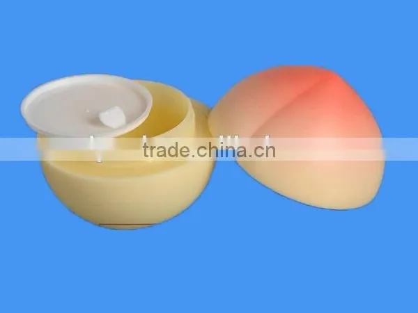 Fruit Shaped Cream Jar , Cute Cosmetic Cream Jars , Peach Jar for Face Cream Hand Cream Packaging photo-2