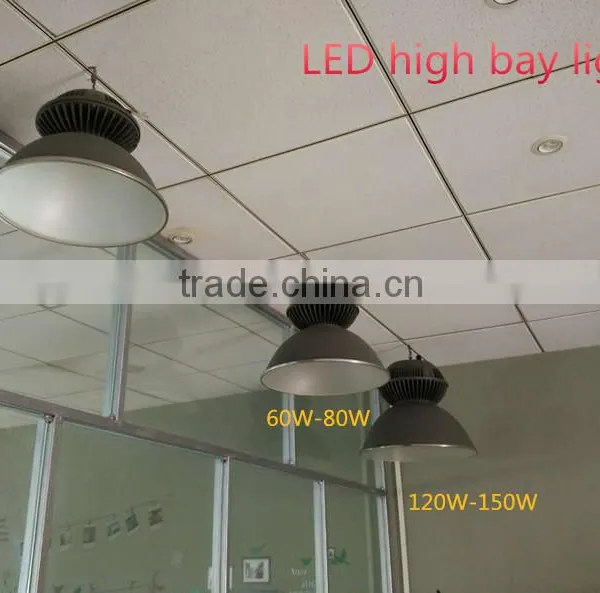 80w Ip65 Aluminum Alloy Frosted Glass Cover High Bay Light photo-3