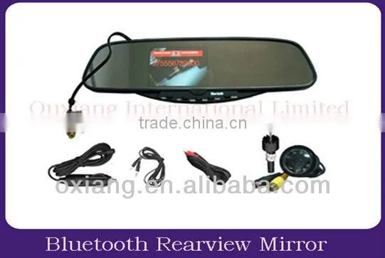Noise Suppression Bluetooth Rearview Mirror Car Kit