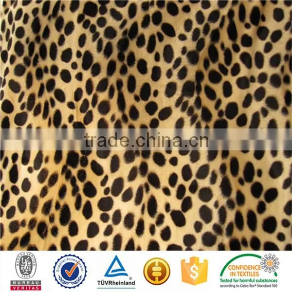 Leopard Printed Velboa(fake Fur) photo-2