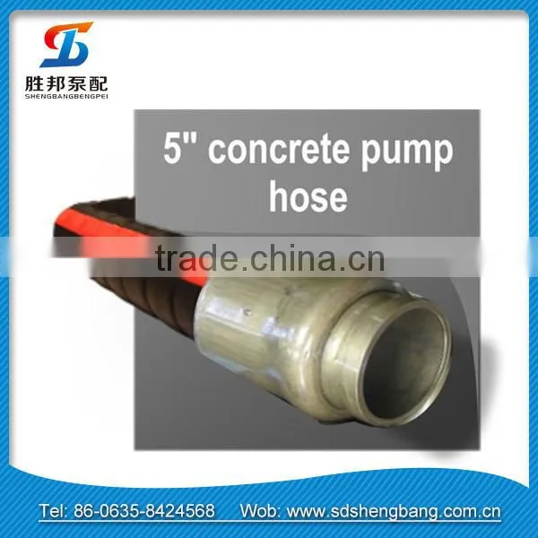 Natural Rubber Steel Wire Wrapped Delivery Hose