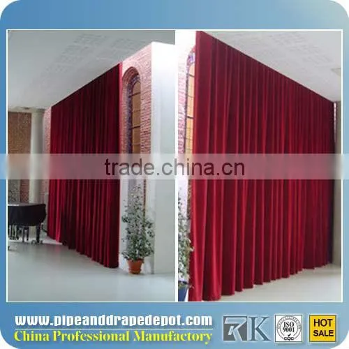 Motorized Drapery Sliding Curtain Motor Track for Event Show
