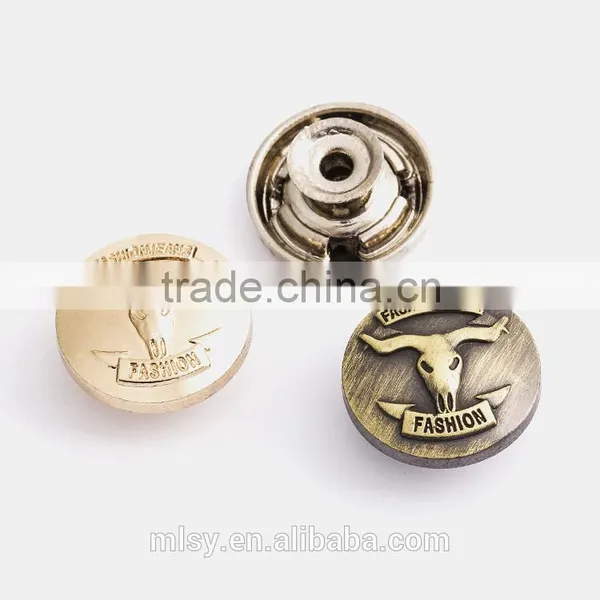Fashion Garment Metal Button Womens Clothing Sewing Buttons Shank Buttons photo-2