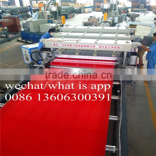 plastic making machine/PVC crust foam board making machine SJ80/156