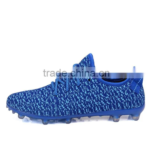 Breathable Flyknit Upper Soccer Shoes,thin Sole Soccer Shoes,Fashion Soccer Shoes for Students photo-2