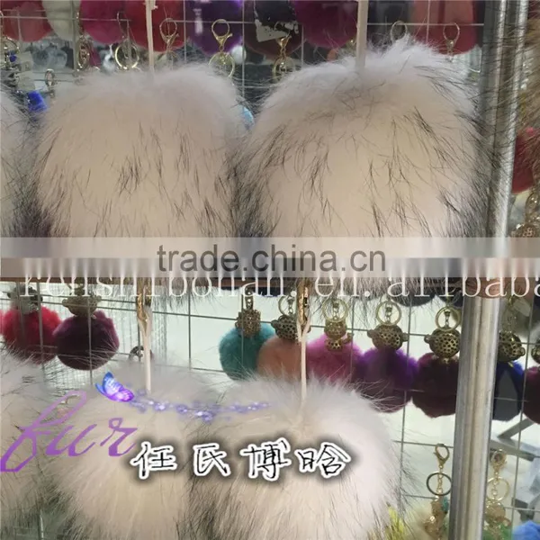 Factiry Direct Fashion Faux Fur Ball / Fake Fur Pompoms For Keyring / Beanie Hat / Bag