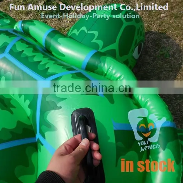 PVC Factory Price Turtle Design Animal Pool Float Inflatable Donut photo-6