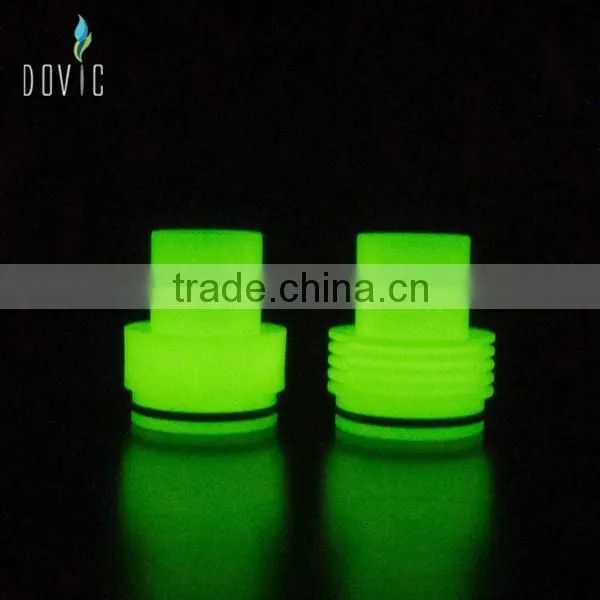 Glow 22 mm Wide Bore Chuff Enuff Top Cap ,22 mm Wide Bore Glass Drip Tip Wholesale photo-2