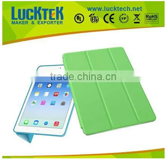 Colourful Smart Cover for Ipad Mini,PU Leather,with Magnetic