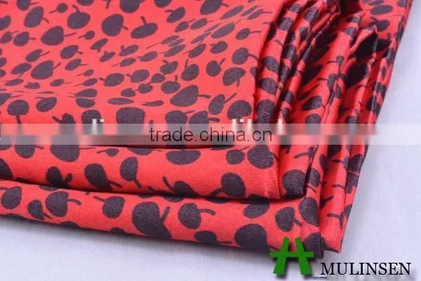 Mulinsen Textile Fabric Manufacturer Very Soft With Twist for Kids Fabric Print Satin photo-4