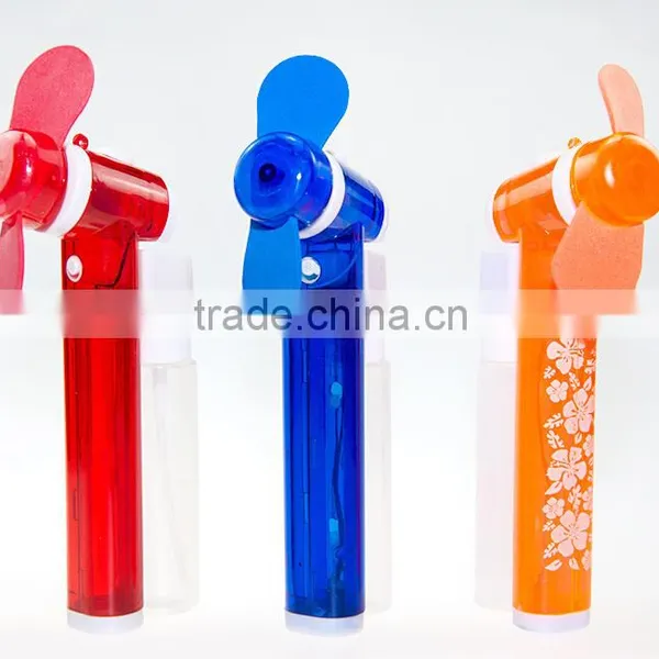 Best Quality Mini Usb Mini Desk Fan With Water Mist Plastic Material Water Mist Spray Bottle Fan photo-4
