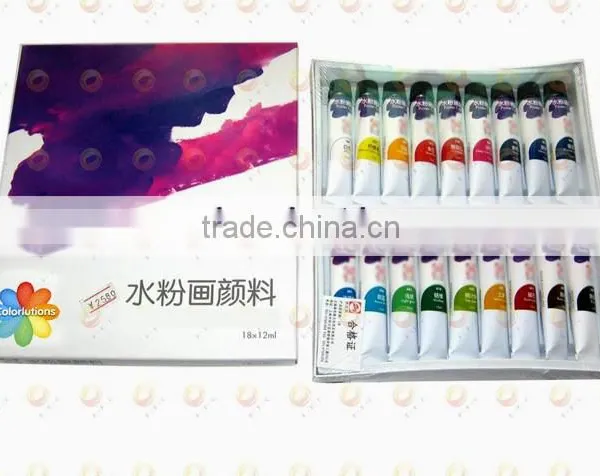 75ml tube packed OEM made artist non-toxic acrylic paint