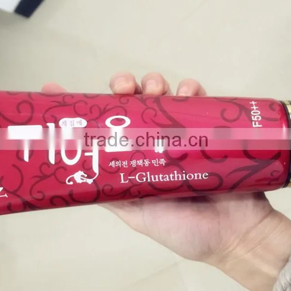 l glutathione moist whitening lotion Korea Brand L-Glutathione Body Face Sunscreen BB Cream Whitening Brighten  Concealer Lotion With Red Pomegranate