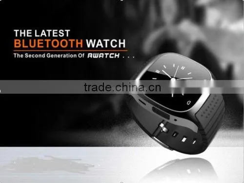 Bluetooth 4.0 Smart Wrist Watch Anti-lost Sync Smartphone For IPhone Samsung,Support Dial/Call Answer,SMS Reminding,Music Player photo-2