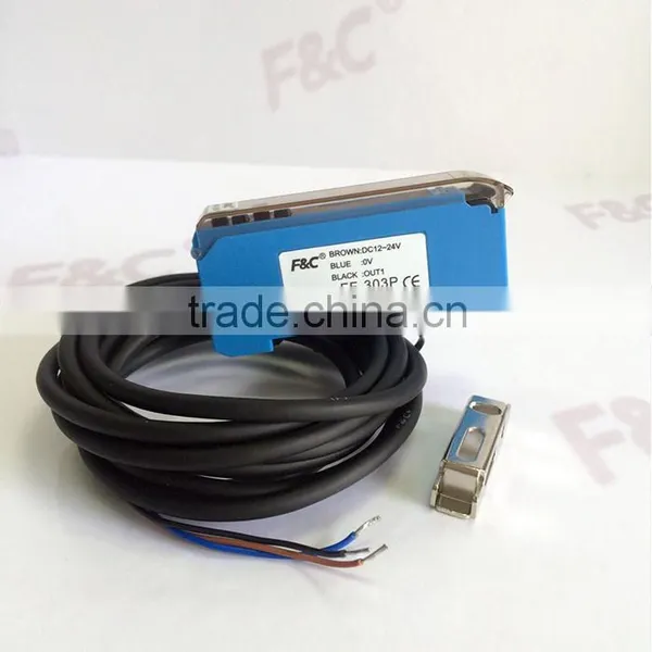 F&C Most Competitive Price Digital Display Fiber Optic Sensor Amplifier photo-4