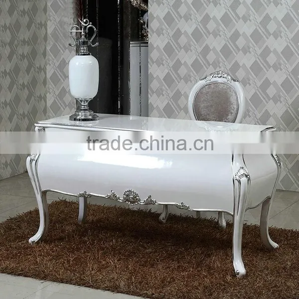 After Neoclassical Style Cabinet Room Table and Chair