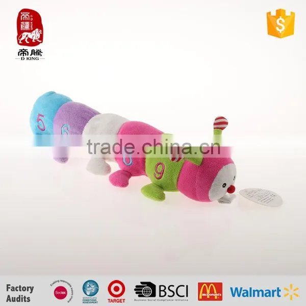 China Manufacture Baby Education Toy Plush Caterpillar Toys photo-2