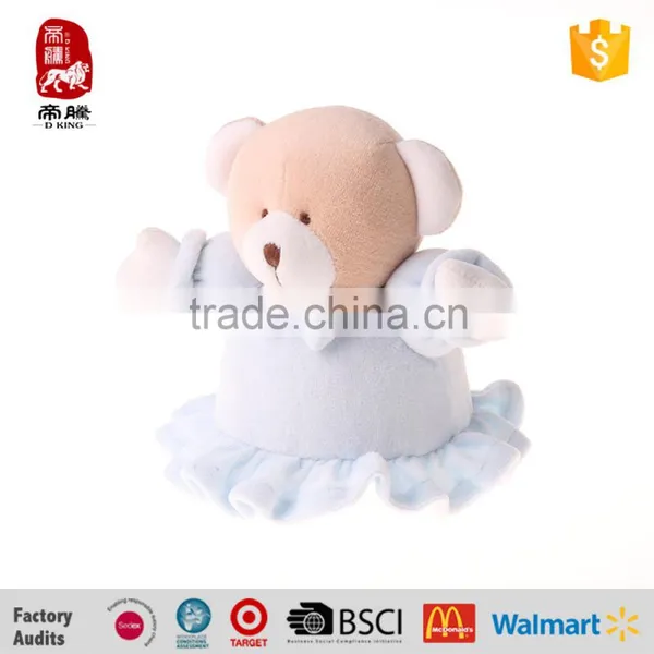 Customized Stuffed Bear Educational Hand Bell Baby Toys photo-2