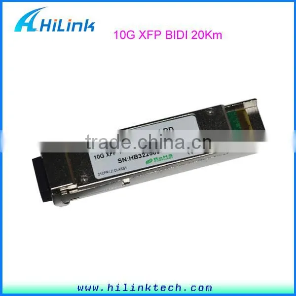 10G BiDi 1270/1330 20km XFP With Simplex LC Connector,SM DDM Cisco Compatible photo-3