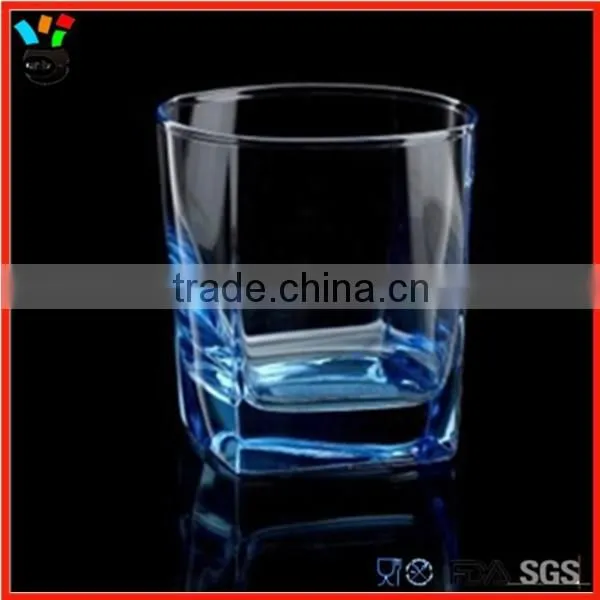 Square Corner Heavy Bottom Whiskey Glass Whiskey Sctoch Glass photo-2