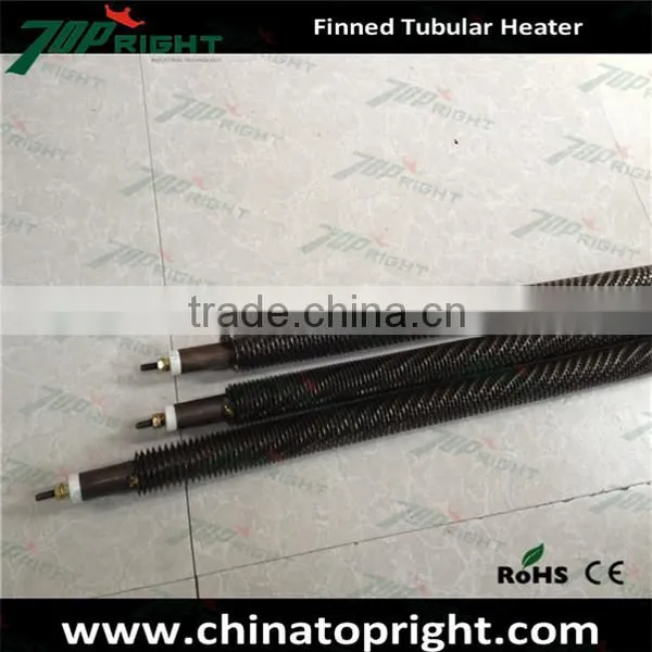 Topright-made 3kw Industrial Finned Tubular Heater Water Heating Element photo-4