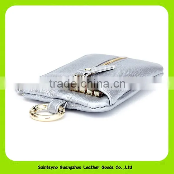 16666 Eco-friendly Cute Key Holder Leather Key Ring Holder for Lady photo-2