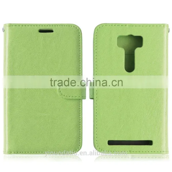 Cell Phone PU Leather Flip Card-slot Case for ASUS ZenFone 2 Laser ZE500KL photo-6