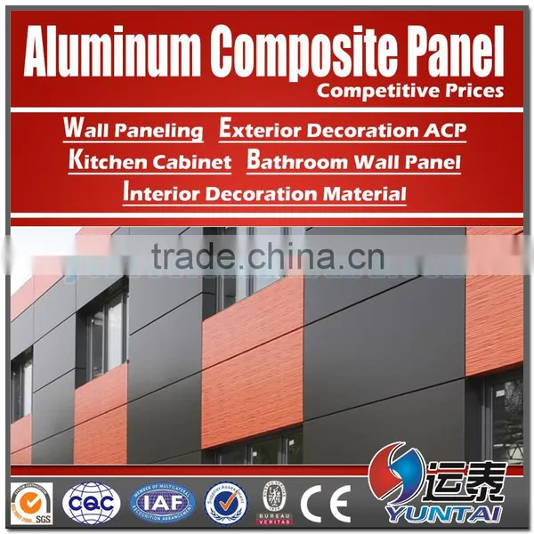 3MM 4MM PVDF Aluminum Composite Panel Waterproof 3D Wall Panels photo-5