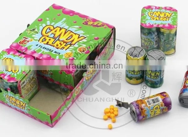 Pressed Candy Bottle , 10g 4 Flavors Compressed Candy, 4 In 1 Candy Crush photo-2