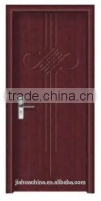 Pvc Wooden Door Pvc Coat Interior Room Door Wood Door Design photo-2