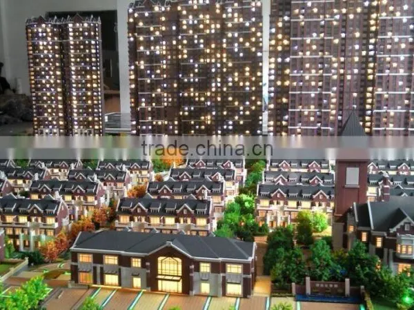 1/100 Apartment Buildings Maquette Architectural Scale Model Maker photo-2