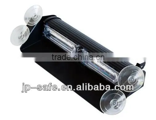 12 LED Emergency Vehicle Dash Warning Strobe Flash Light With Suction Cups LTDG81W-B photo-2