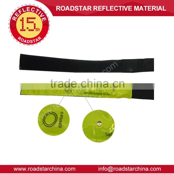 Hi Vis Led Reflective Hook and Loop Armband photo-3