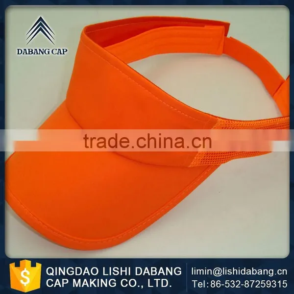 Abundant Technical Force All Kinds of 100% Denim Fabric Breathable Sun Visor Cap