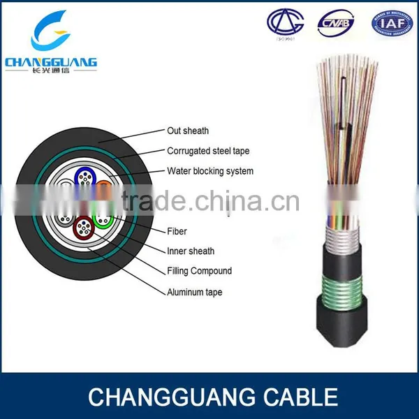Cable Manufacturer GYTA53 33 Stranded Cable Loose Tube Underground Armored Optical Fiber Cable photo-4