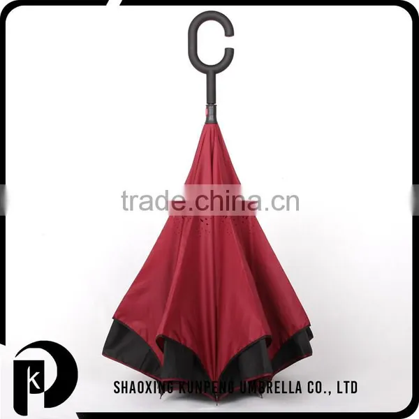 Top Quality Customized Factory Price Own Design Inverted Umbrella photo-5