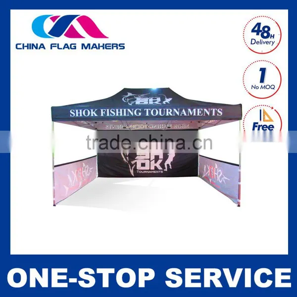 Custom Made Advertising Cheap Canopy Exhibition Booth Tent Aluminum Pole