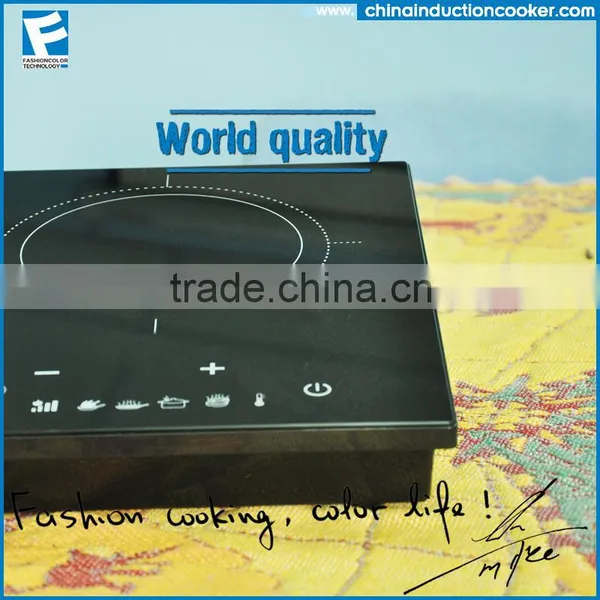 Touch Screen 4 Burner Infrared Stove Induction Hybrid Cooktop photo-2
