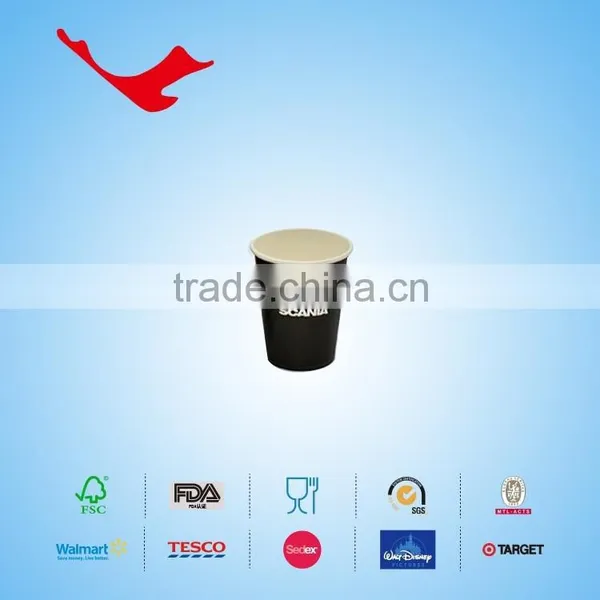8oz PE Coated Single Wall Disposable Paper Cups With Printing photo-3